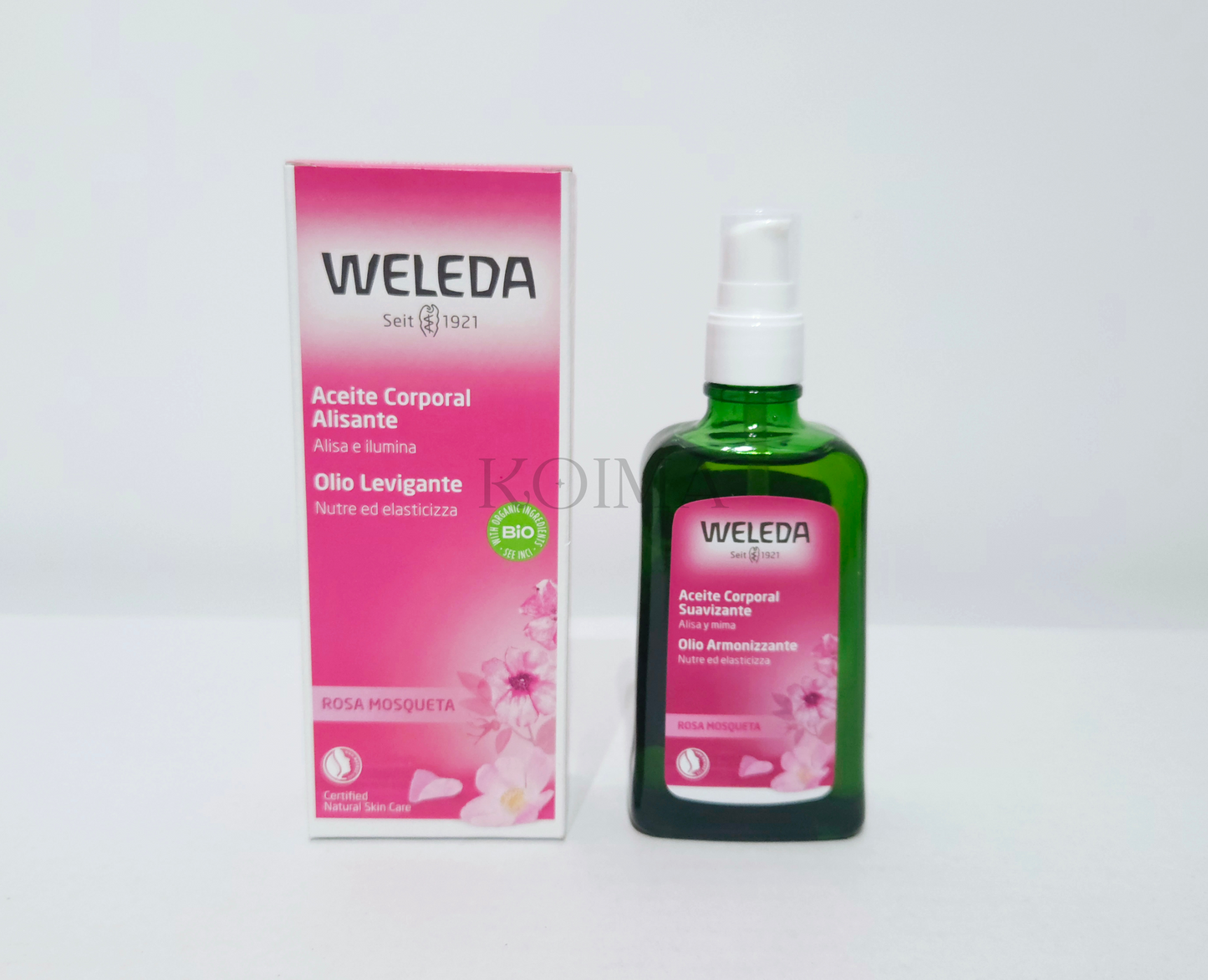 ACEITE CORPORAL SUAVIZANTE ROSA MOSQUETA WELEDA 100ml