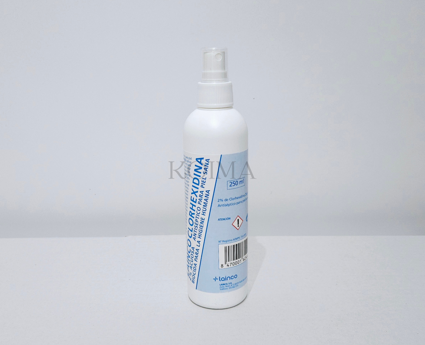 ANTISÉPTICO CLORHEXIDINA SPRAY ACUOSA 2% LAINCO 250ml